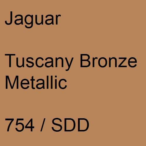 Jaguar, Tuscany Bronze Metallic, 754 / SDD.